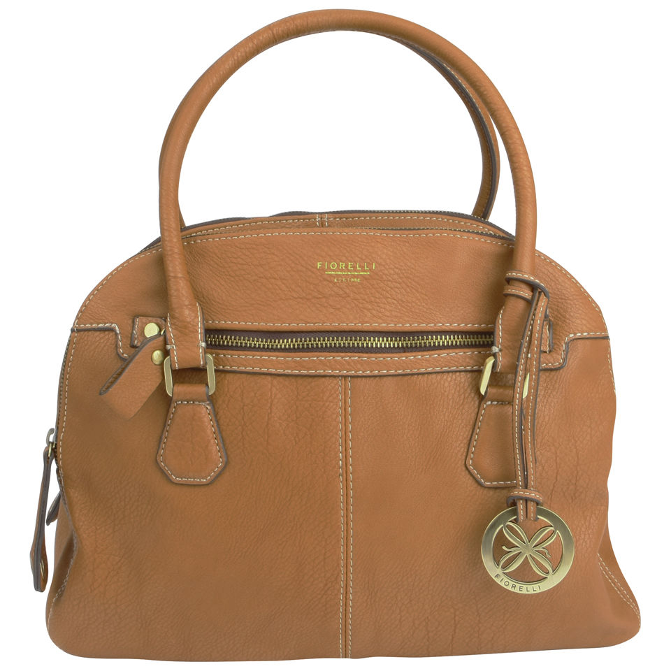 Fiorelli Isabel Triple Compartment Dome Grab Bag Tan