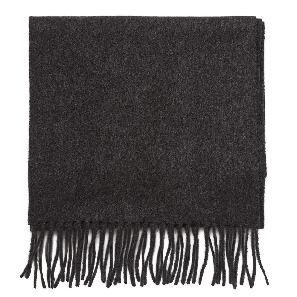 Knutsford Cashmere Scarf - Charcoal