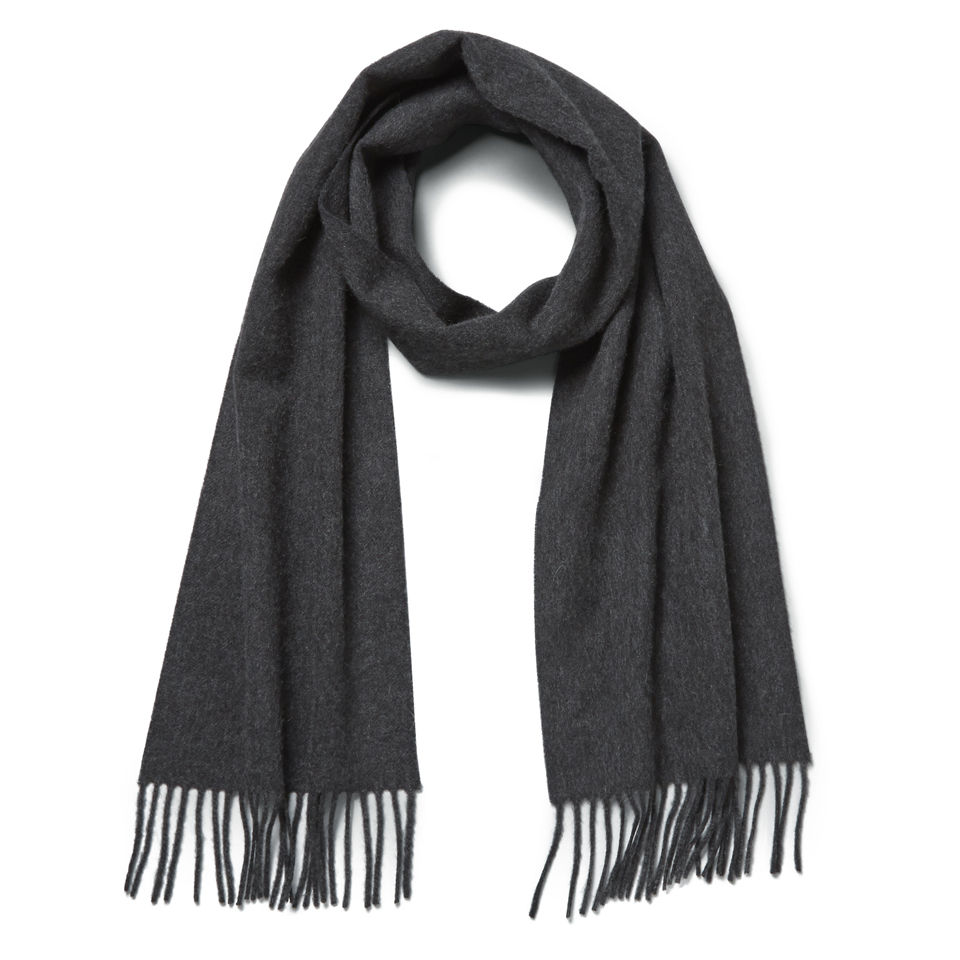 Knutsford Cashmere Scarf - Charcoal