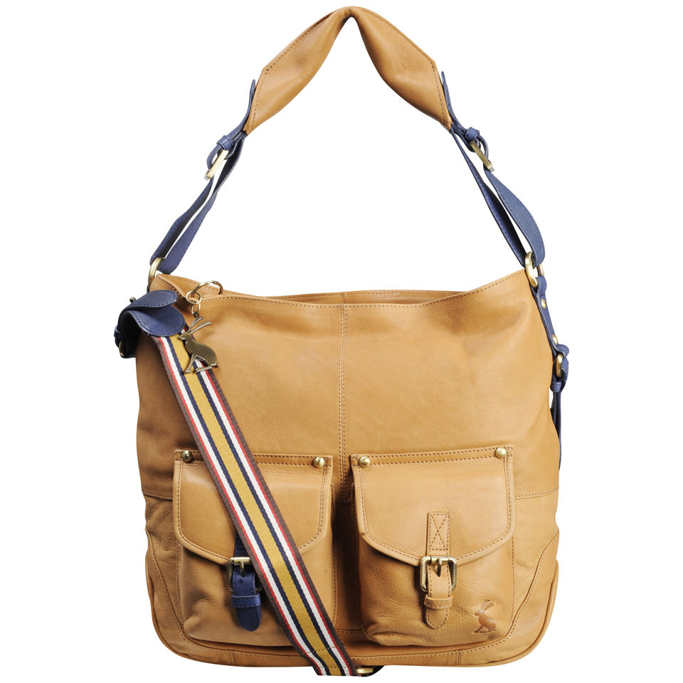Joules tan sale handbag