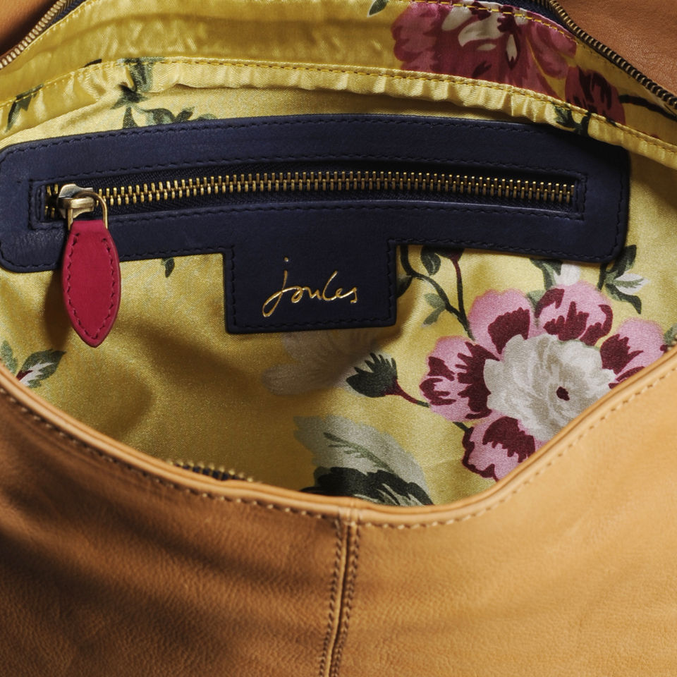 Joules Leycett Leather Bag  - Tan