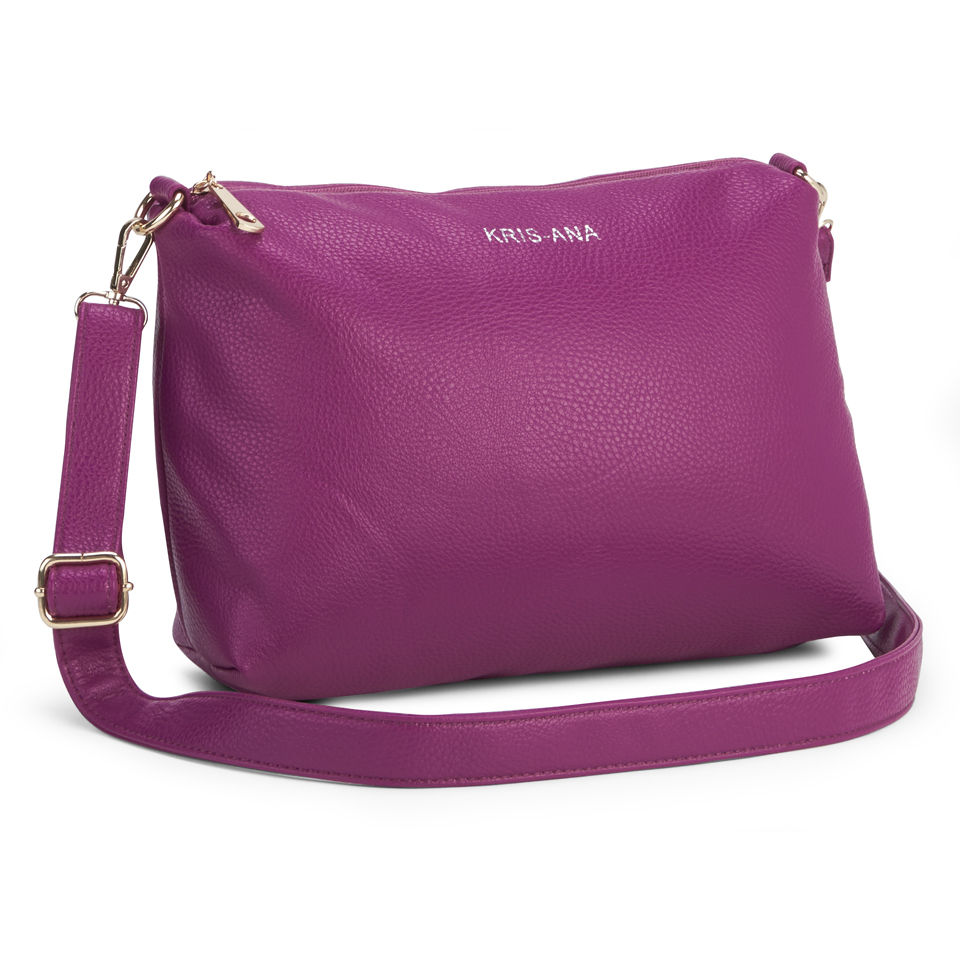 Kris-Ana Reversible Tote Bag - Cobalt/Raspberry