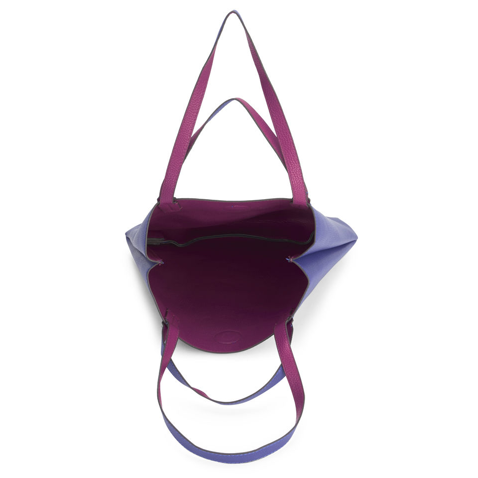 Kris-Ana Reversible Tote Bag - Cobalt/Raspberry