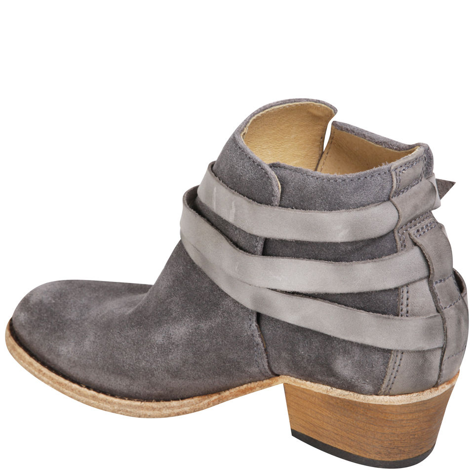 H Shoes by Hudson Women s Horrigan Suede Ankle Boots Slate Coggles