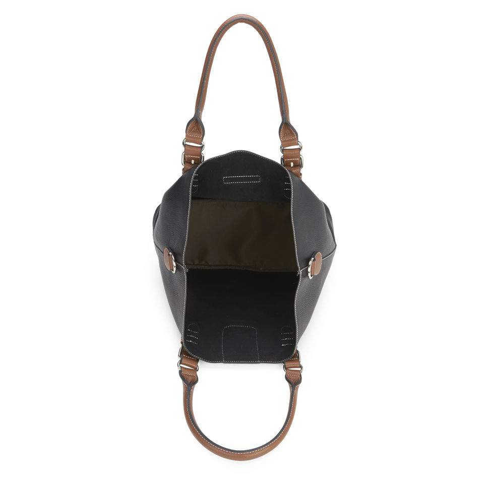 Kris-Ana Classic Buckle Tote Bag - Black