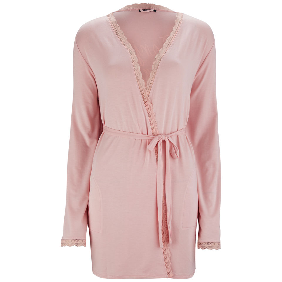 Wildfox Women's Classic Robe - Peach Peony