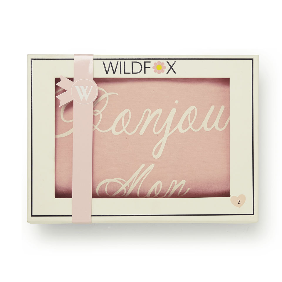 Wildfox Women's Classic Robe - Peach Peony