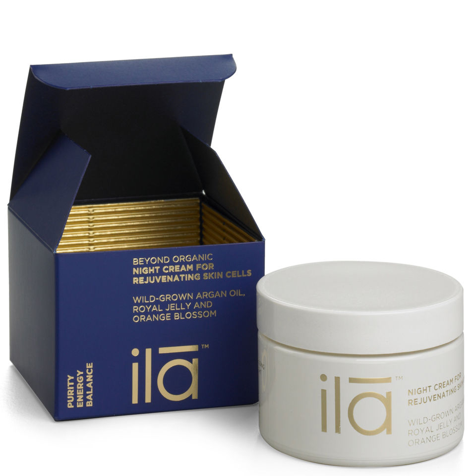 ila-spa Night Cream for Rejuvenating Skin Cells 50g