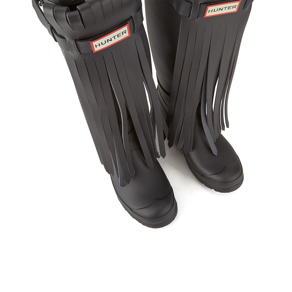 Fringe hunter boots deals