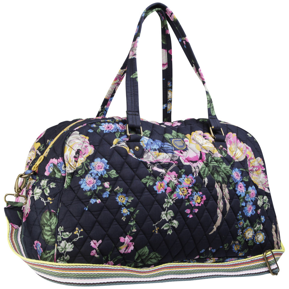 Joules Stopover Quilted Holdall - Quilted French Navy