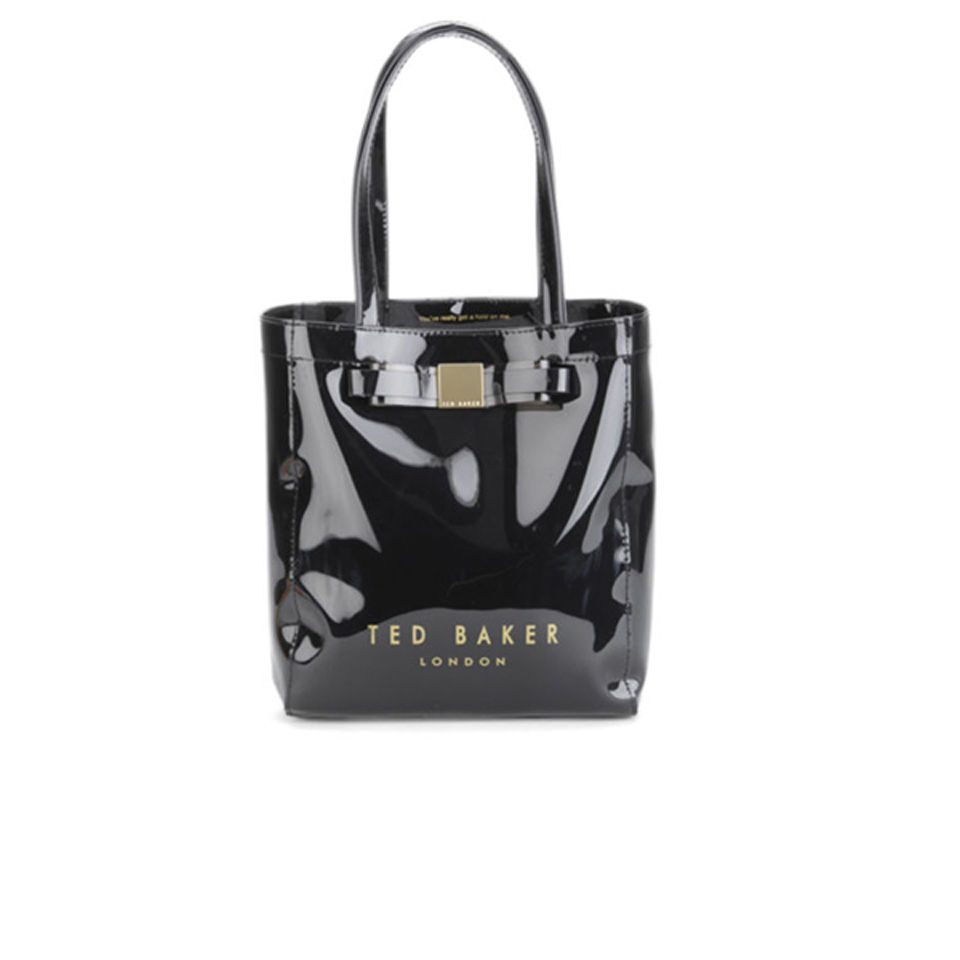 Ted Baker Women's Salcon Bow Plastic Small Tote Bag - Black