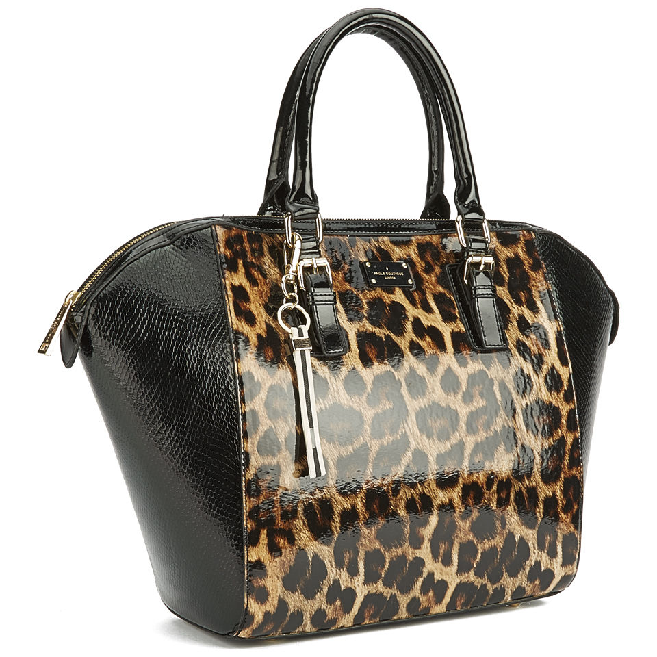 Paul's Boutique Women's Betsy Leopard Tote Bag - True Leopard