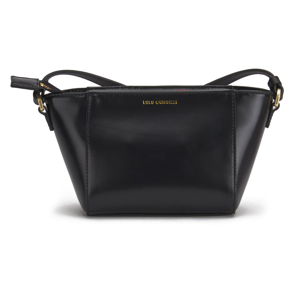 Lulu Guinness Women's Pixie New Face Cross Body -  Black & White