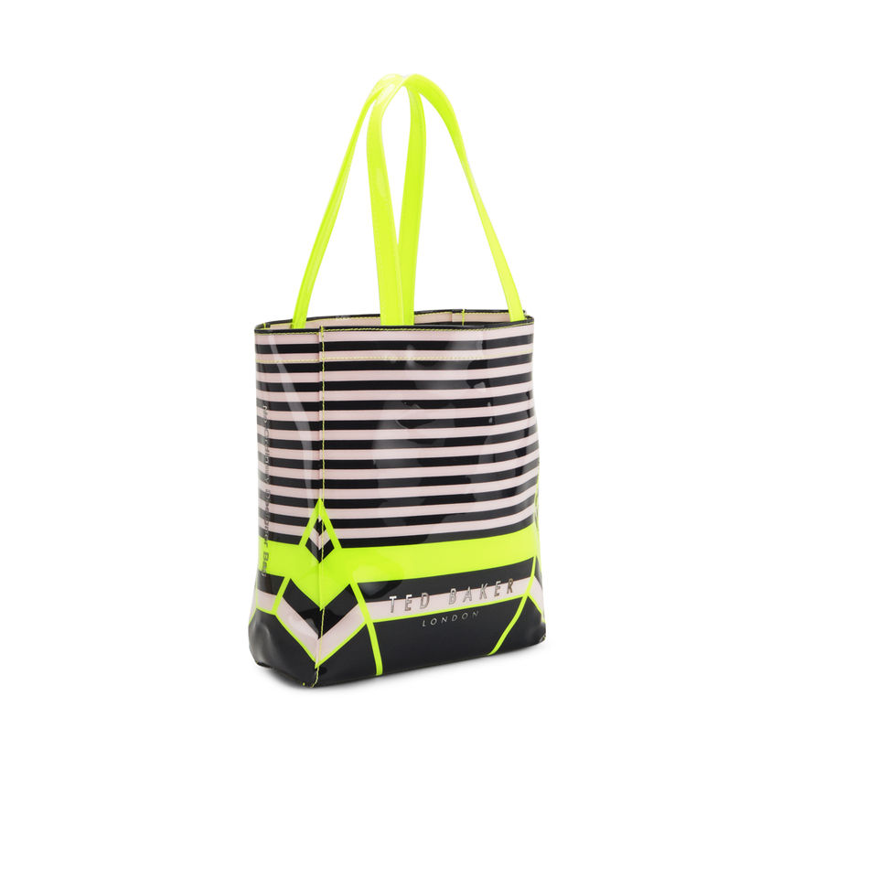 Ted Baker Stricon Candy Stripe Small Icon Bag Navy