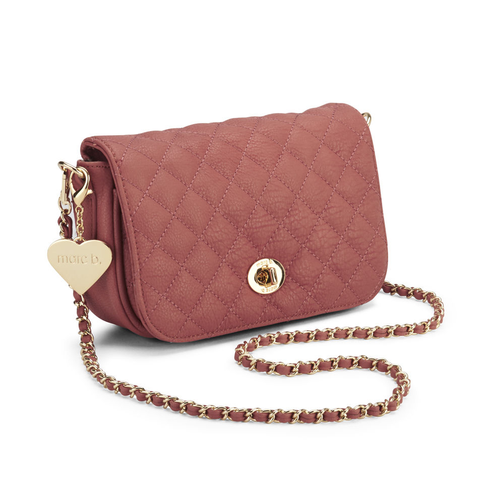 Marc B Liberty Mantis Cross Body Bag - Salmon
