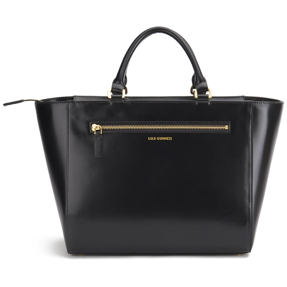 Lulu Guinness Women's Cesca New Face Tote Bag - Black & White