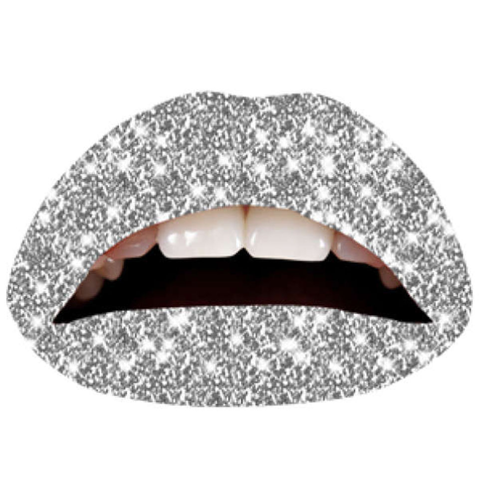 Violent Lips Silver Glitterati