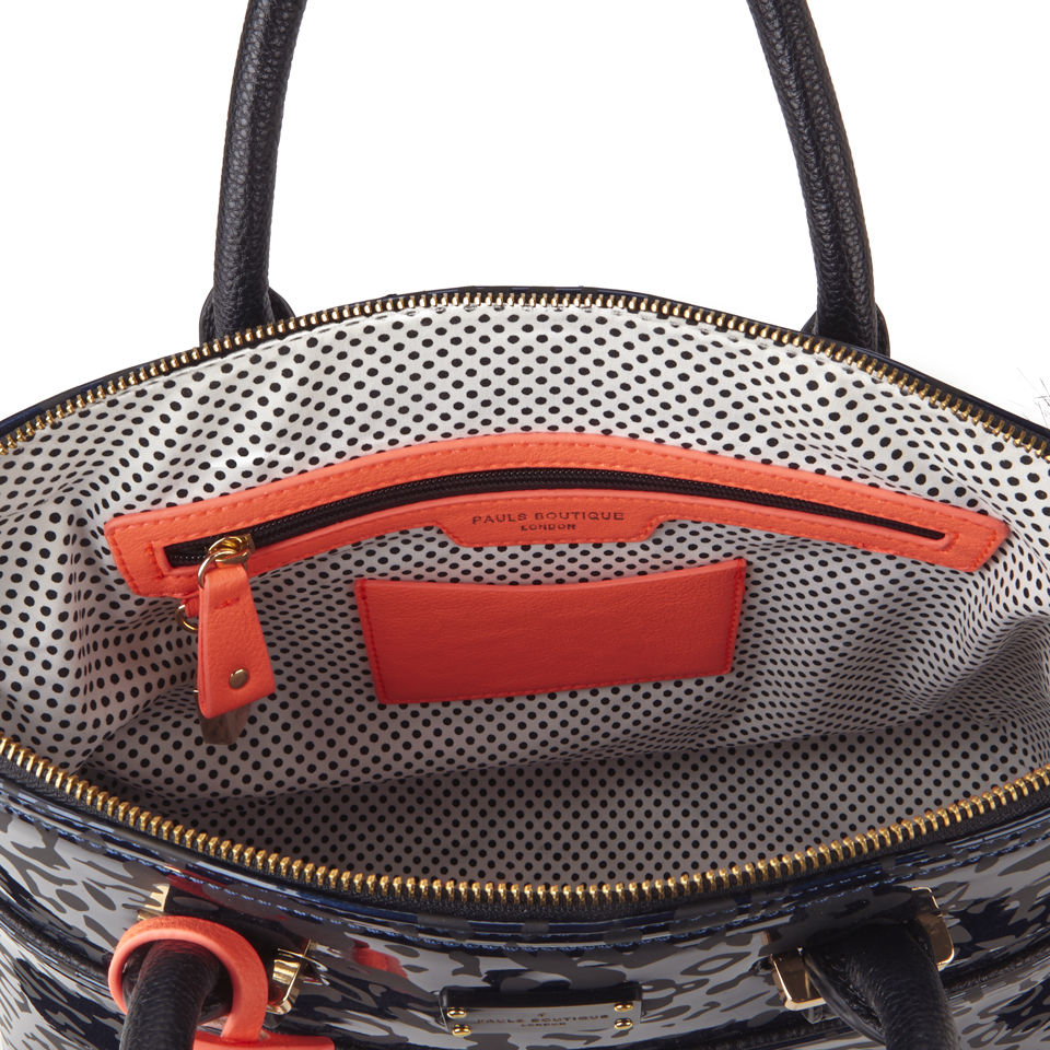 Pauls Boutique London Maisy Patent Bowler Bag‼️