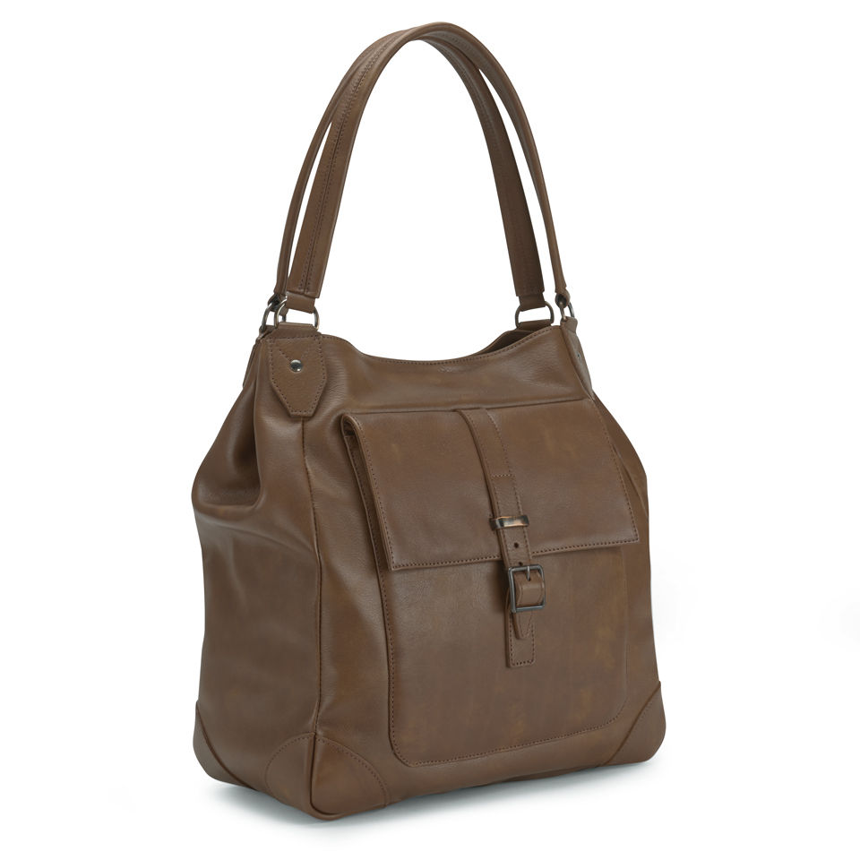 Knutsford Women's Soft Leather Shoulder Bag - Tan