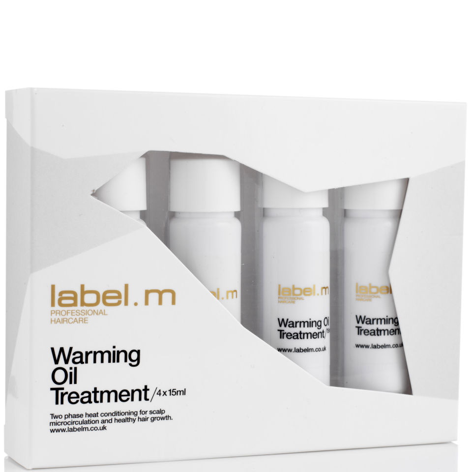 label.m Warming Oil Treatment (4X15ml)