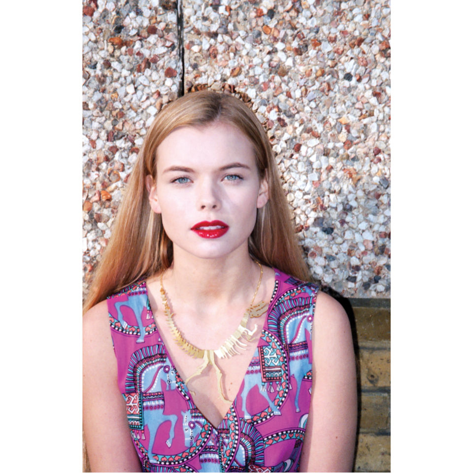 Tatty devine hotsell dinosaur necklace