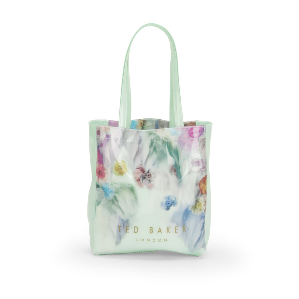 Ted Baker Molewod Umbrella/Print Bow Tote Set - Pale Green