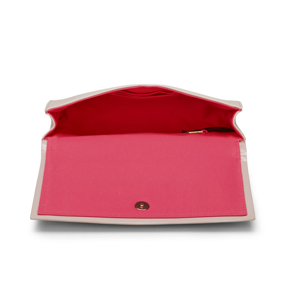 Ted Baker Gemirr Jewelled Oversized Clutch Bag - Nude Pink