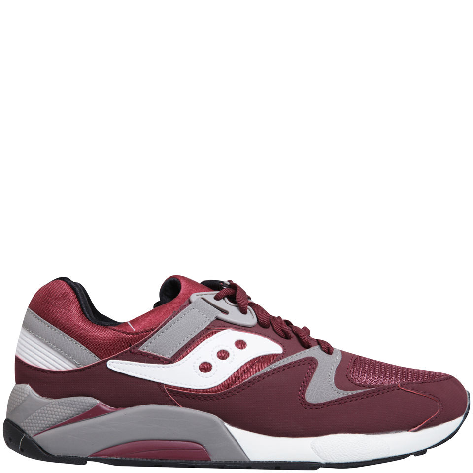 Saucony grid 2025 9000 burgundy