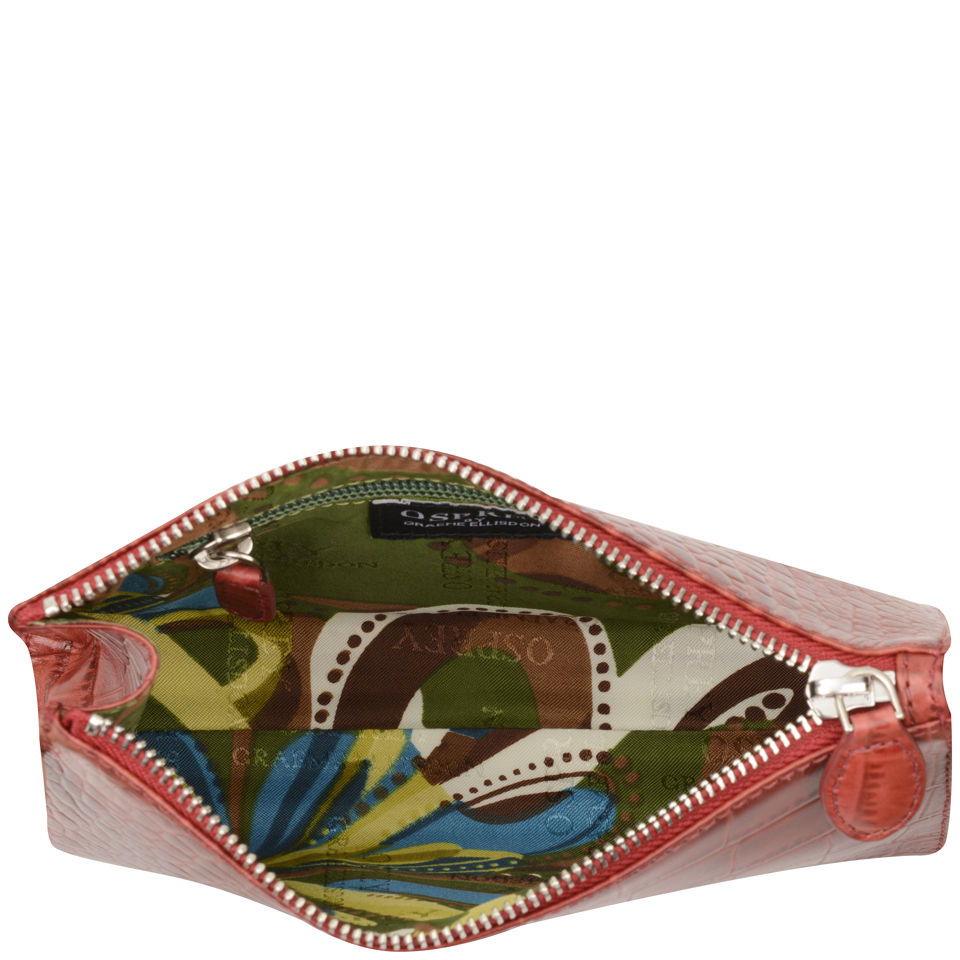 Bags & Purses | The Carla Leather RFID Zip-Round Purse | OSPREY LONDON