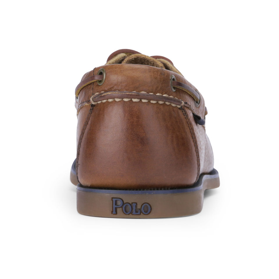 Polo ralph lauren bienne tumbled leather boat shoes new arrivals