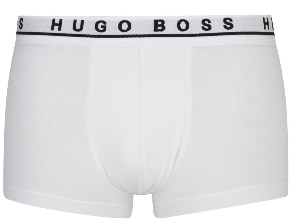 BOSS Men's Three Pack Boxers - White