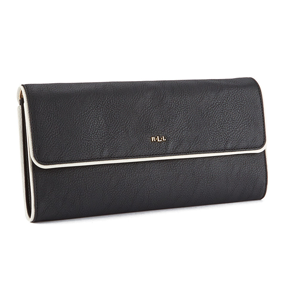 Lauren Ralph Lauren Women s Dorset Clutch Bag Black Vanilla