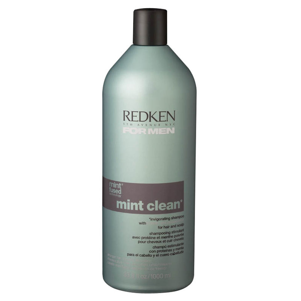 Redken Men's Mint Shampoo 1000ml with Pump