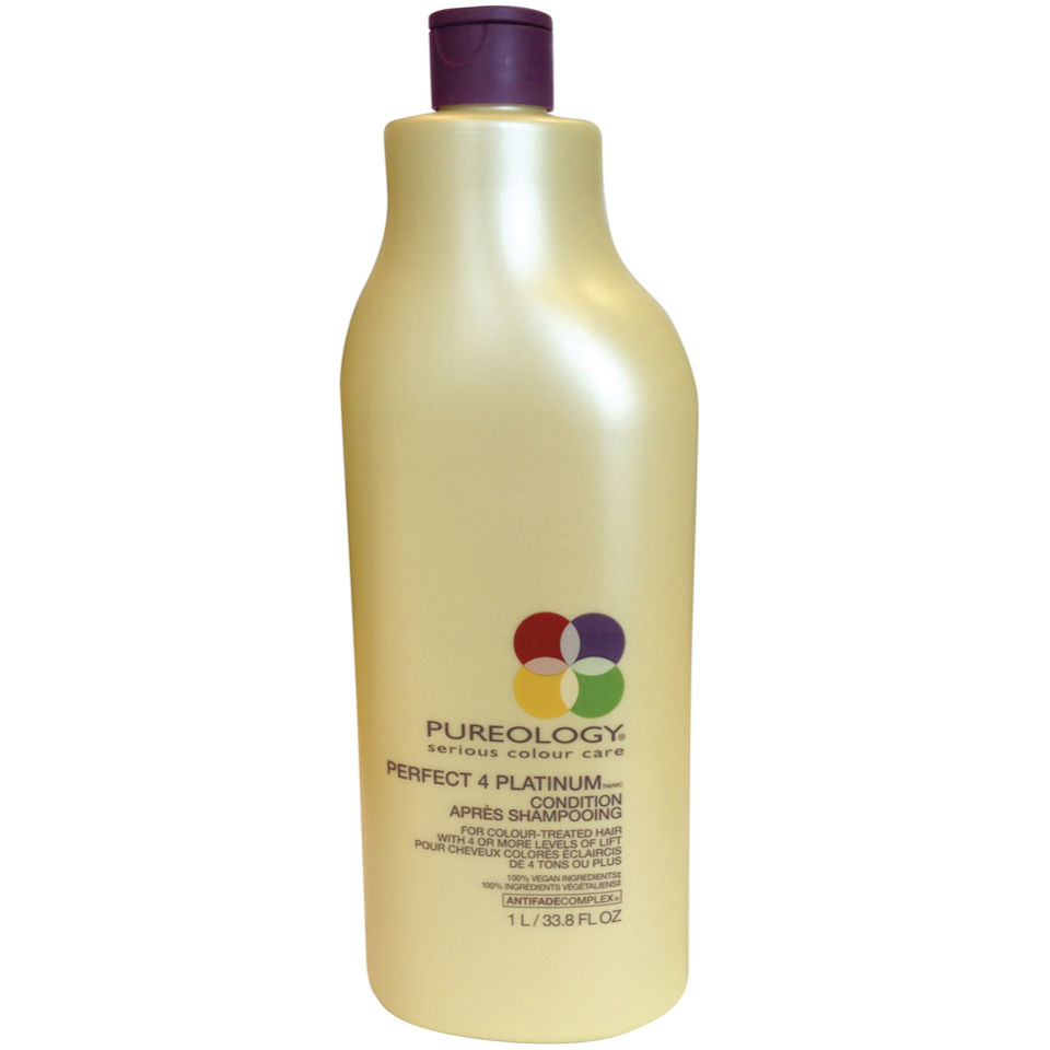 Pureology Perfect 4 Platinum Conditioner (1000ml) with Pump