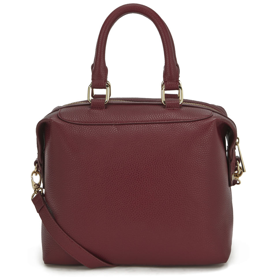 Paul's Boutique Women's Mini Violet Bowler Bag - Burgundy