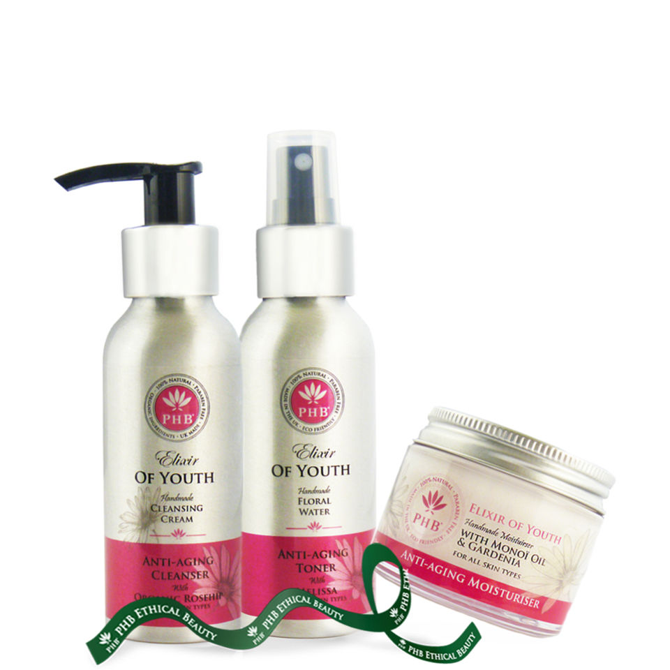 PHB Elixir of Youth 3 Piece Skin Care Set