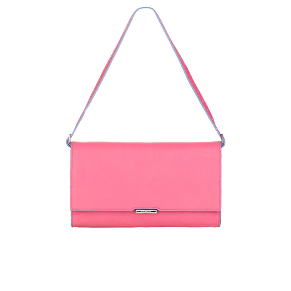 Fiorelli Dixie Clutch/Shoulder Bag - Lipstick Pink