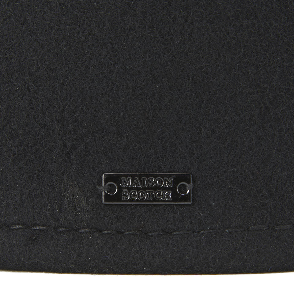Maison Scotch Women's Moulded Cat Hat - Black