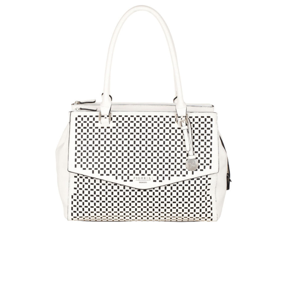 Fiorelli Harper Triple Compartment Shoulder Bag - White Cut Out