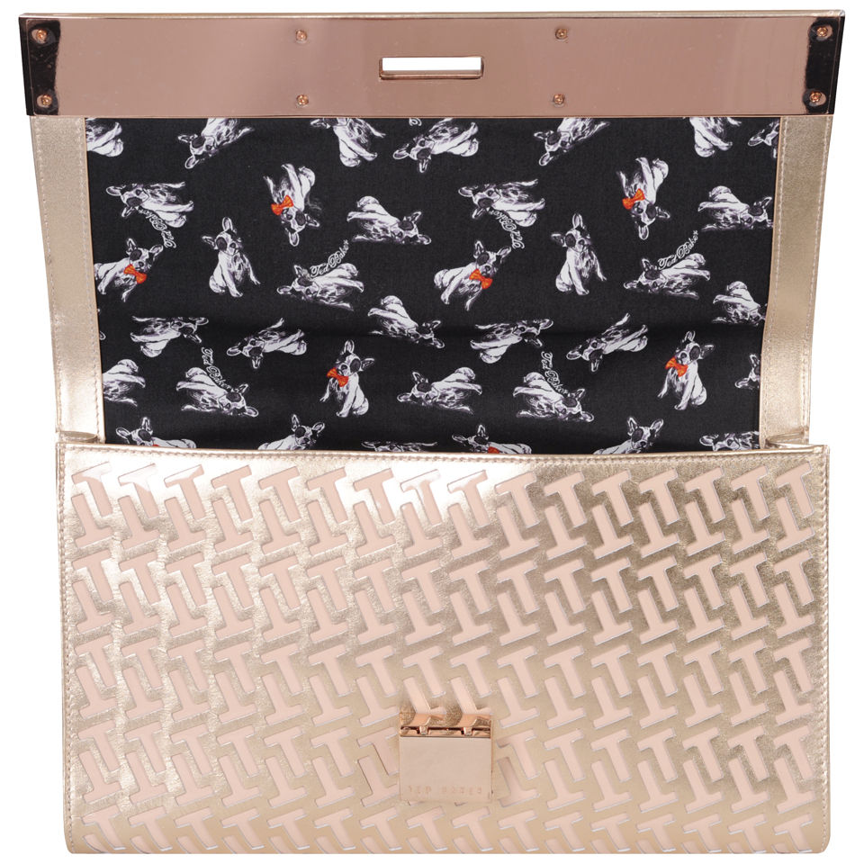 Ted baker rose gold clutch outlet