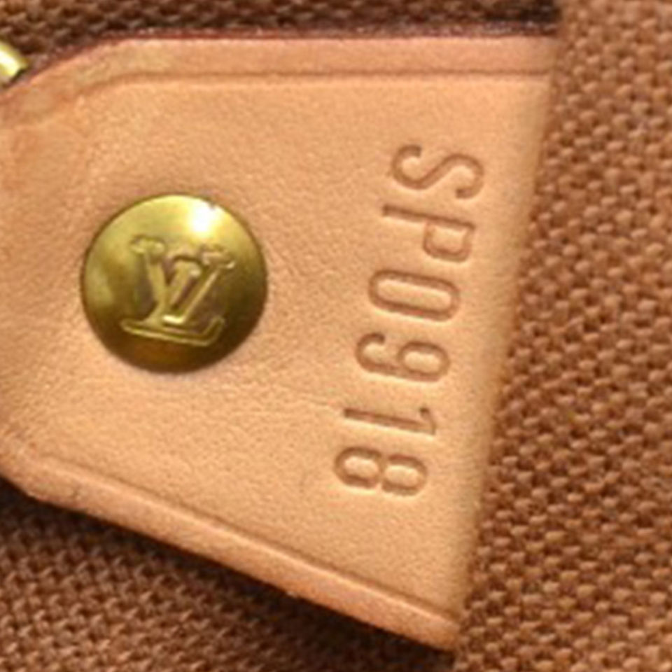 Louis Vuitton Vintage Brown Monogram Canvas Backpack