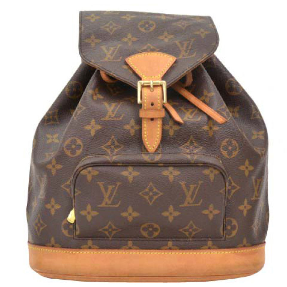 Louis Vuitton Vintage Brown Monogram Canvas Backpack