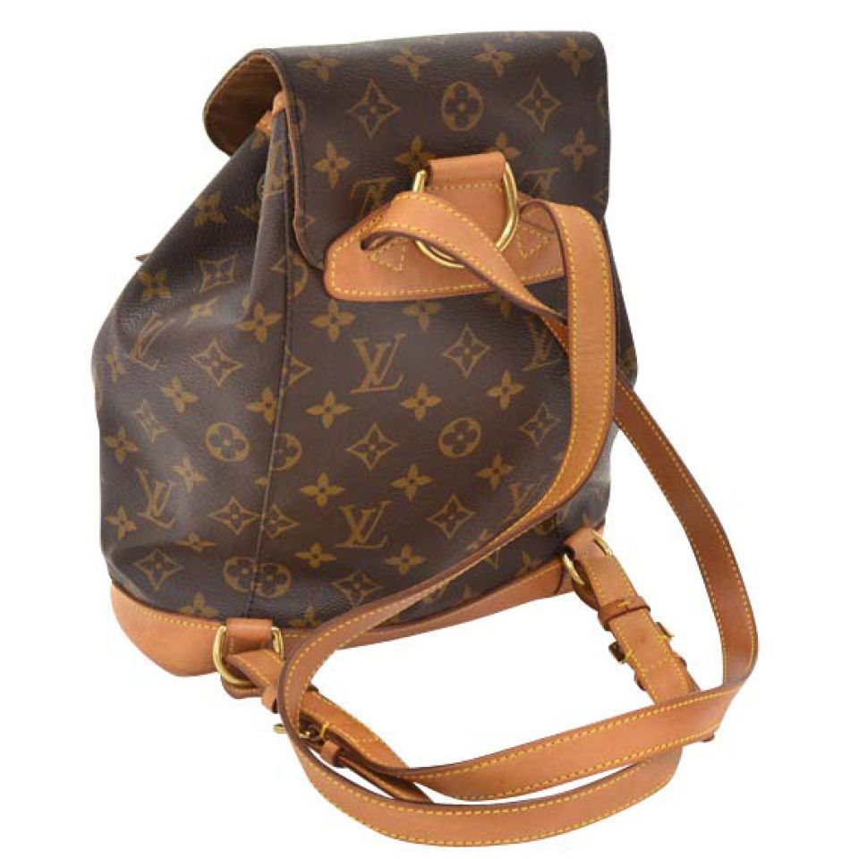 Louis Vuitton Vintage Brown Monogram Canvas Backpack