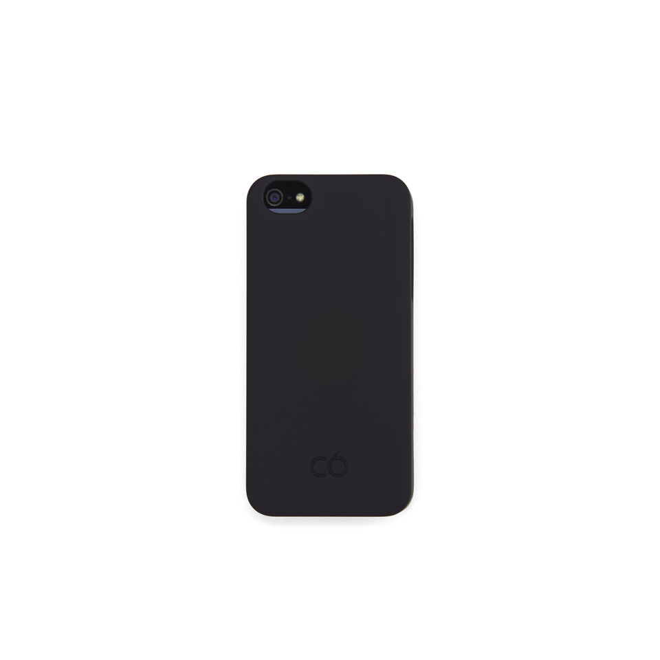 C6 Hard iPhone 5 Case - Black