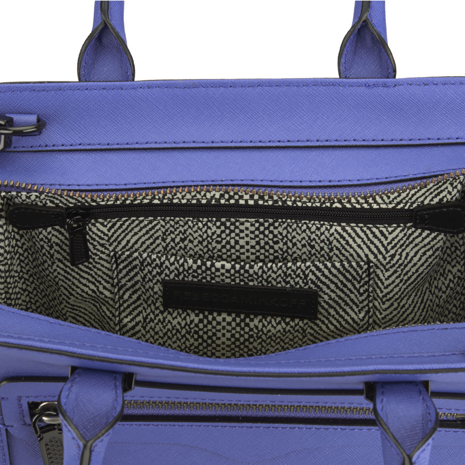 Rebecca Minkoff Women's Mini Avery Leather Tote Bag - Ultraviolet