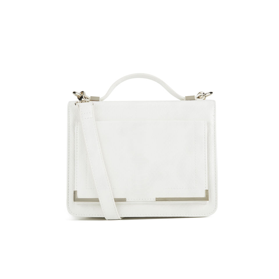 French Connection Women's Ines Cross Body Bag - White Snake