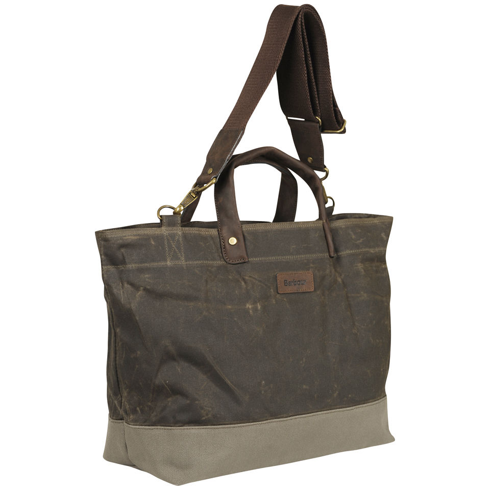 Barbour Men's Beeswax Amphion Bag - Olive