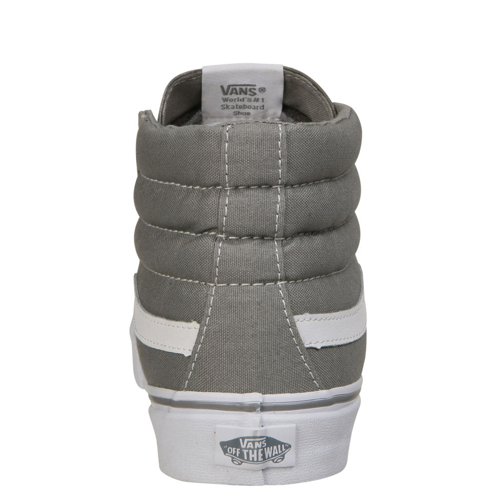 Vans sk8 hi slim grey clearance