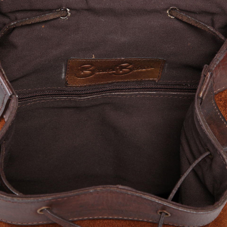 Beara Beara Bamba Leather Backpack - Mustard