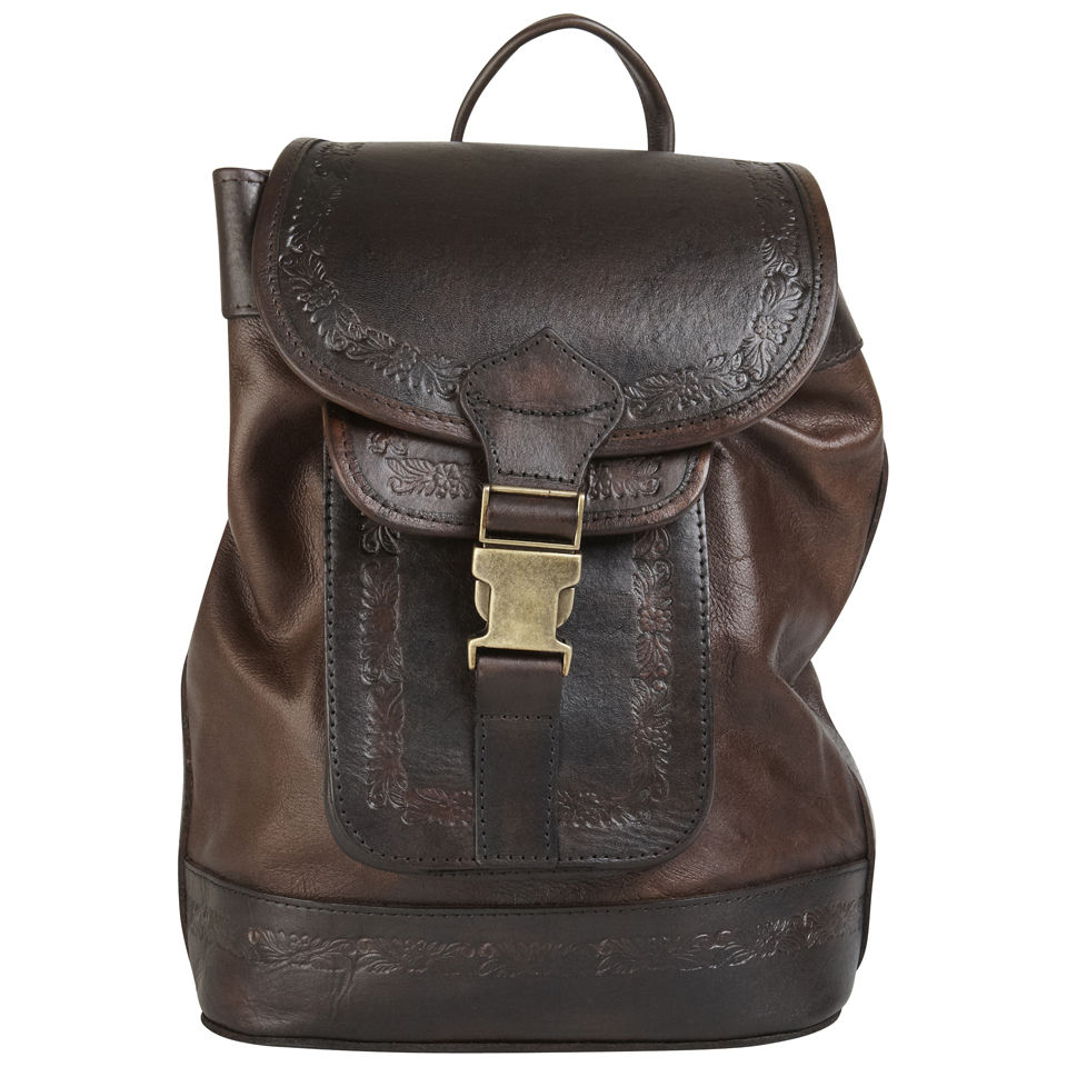 Beara Beara Mya Small Leather Backpack - Brown